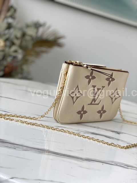 M80084 Double Zip Pochette M80084 Double Zip Pochette