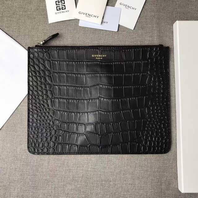 Givenchy Clutch 30 crocodile texture