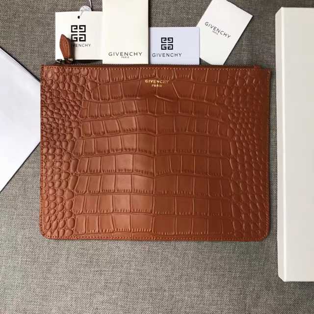 Givenchy Clutch 30 crocodile texture