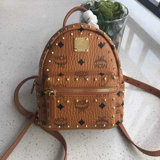 MCM Stud Backpack 26