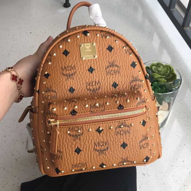 MCM Stud Backpack 32