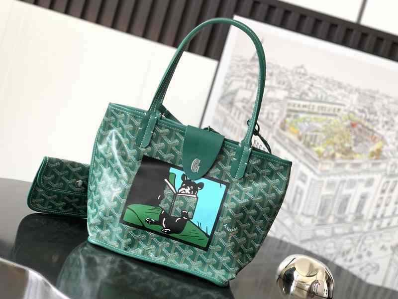 GOYARD Anjou Mini Imprint 2321B 20 (dual-side)