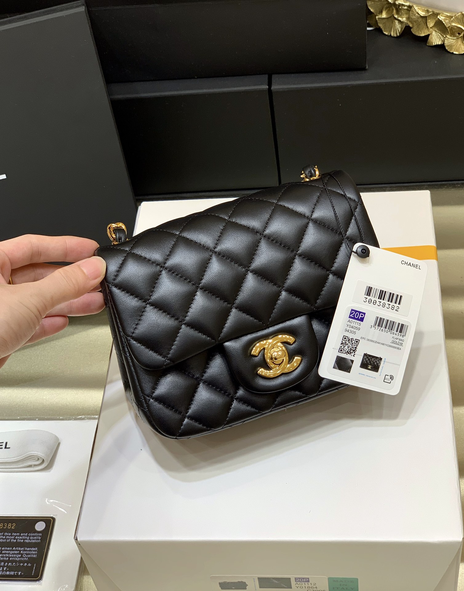 Boutique Quality Chanel CF Mini Square 1115 17