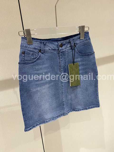 Gucci jean skirt Gucci jean skirt