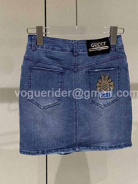Gucci jean skirt Gucci jean skirt