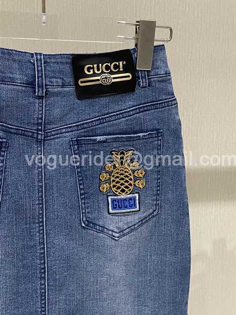 Gucci jean skirt Gucci jean skirt