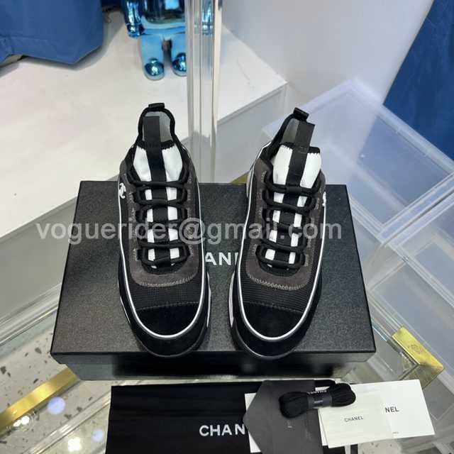 Chanel suede sneaker Chanel suede sneaker