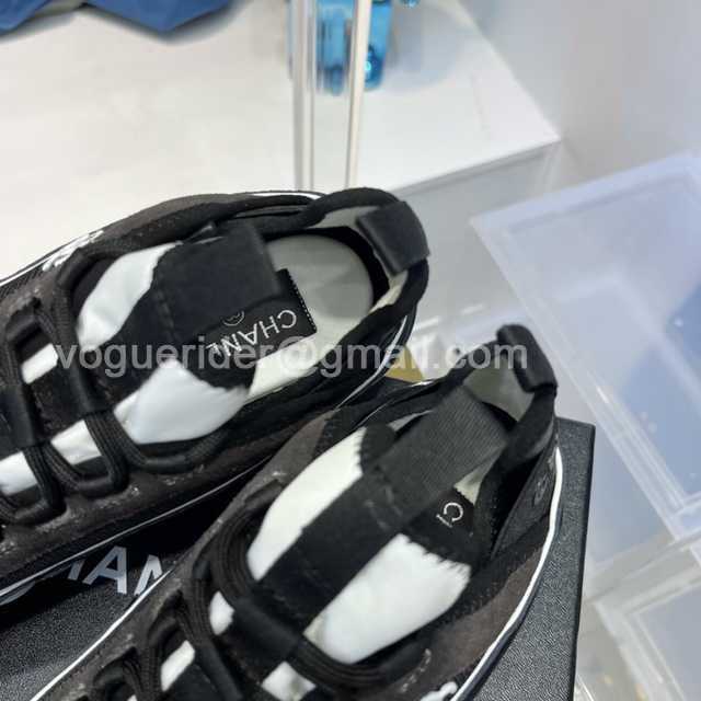 Chanel suede sneaker Chanel suede sneaker