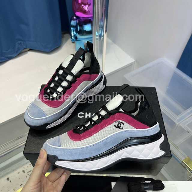 Chanel suede sneaker Chanel suede sneaker
