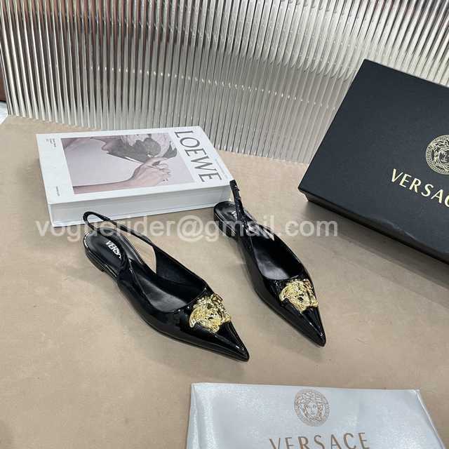 Versace 21sf patent leather