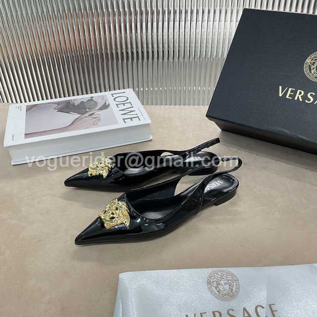 Versace 21sf patent leather