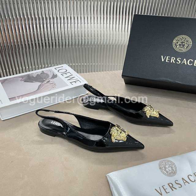 Versace 21sf patent leather