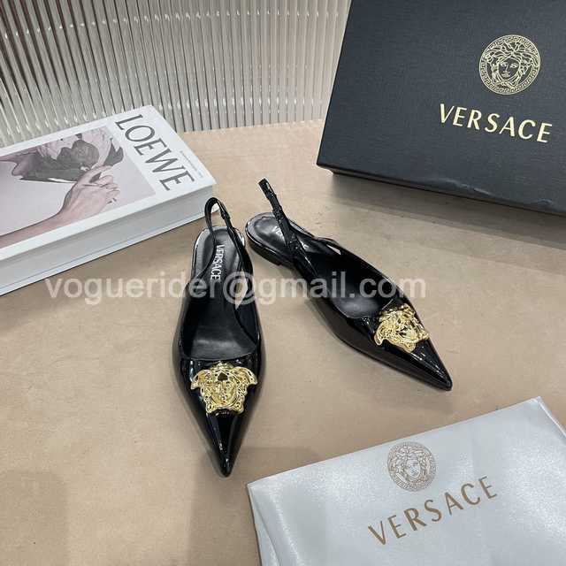 Versace 21sf patent leather