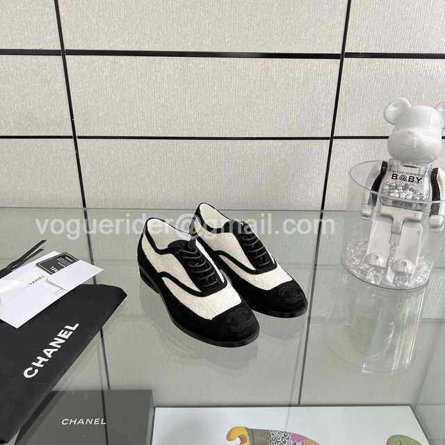 Chanel panda loafer