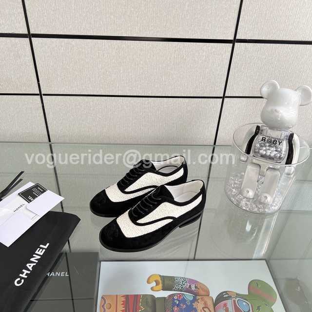 Chanel panda loafer