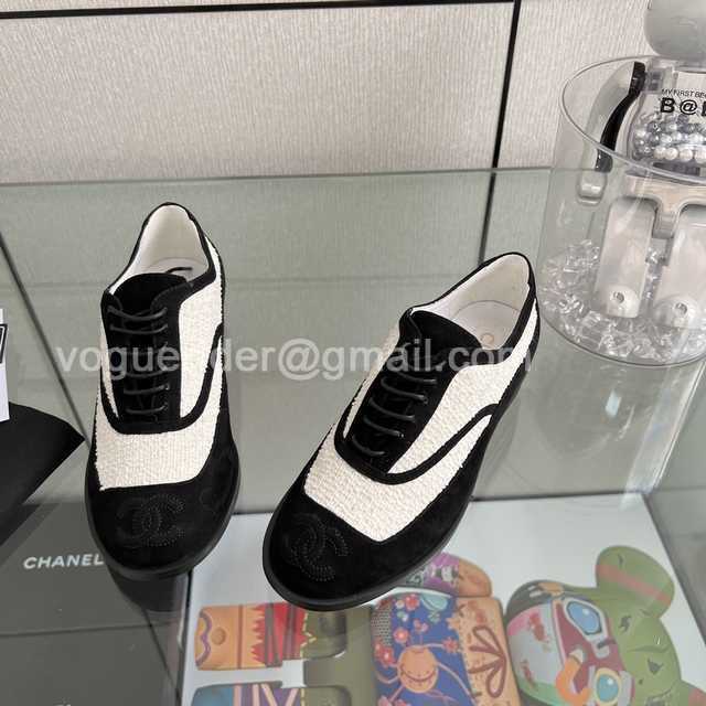 Chanel panda loafer
