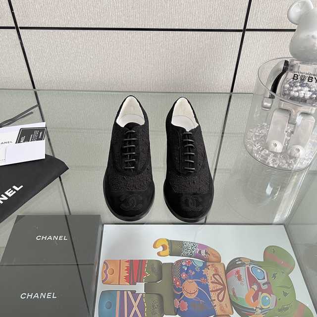 Chanel panda loafer