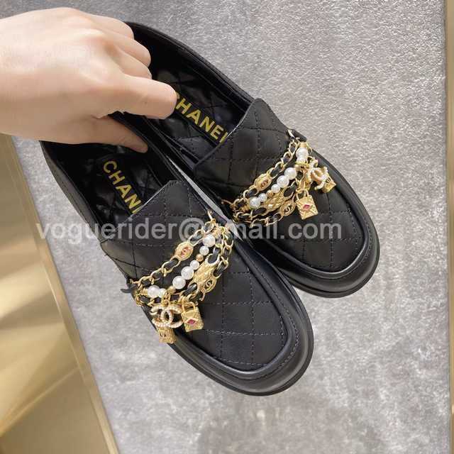 Chanel chain loafer Chanel chain loafer
